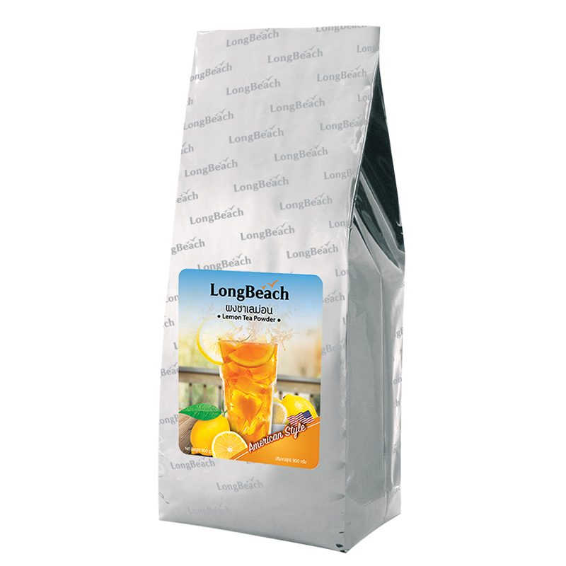 ลองบีชผงชามะนาว ขนาด 900 กรัม LongBeach Lemon Tea 900 g. รหัส 0615