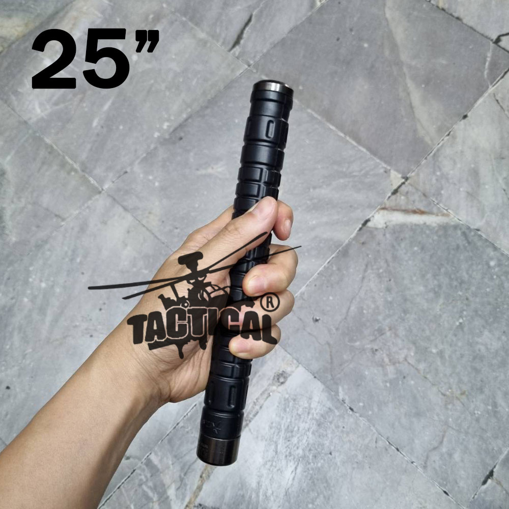 ดิ้วเหล็ก Tactical ด้ามยาง 20" 25" (แข็งแรง)