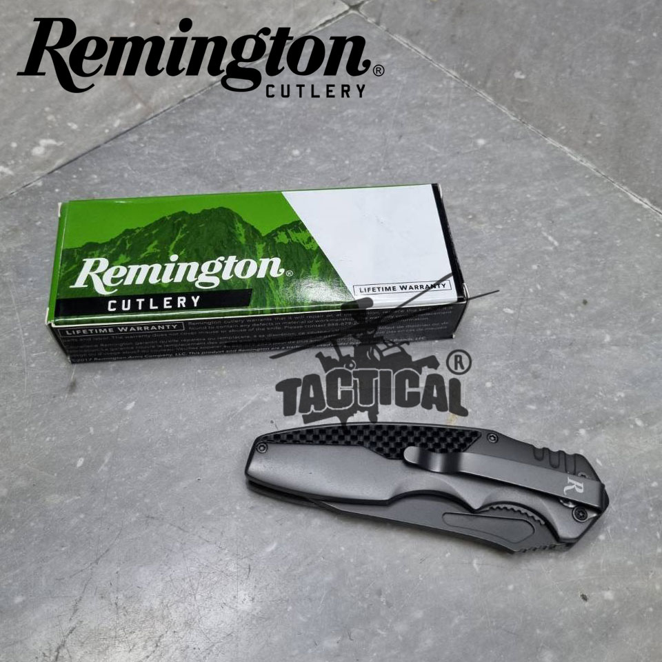 มีดพับ มีกริปเหน็บ ยี่ห้อ Remington R 30002-B ของแท้