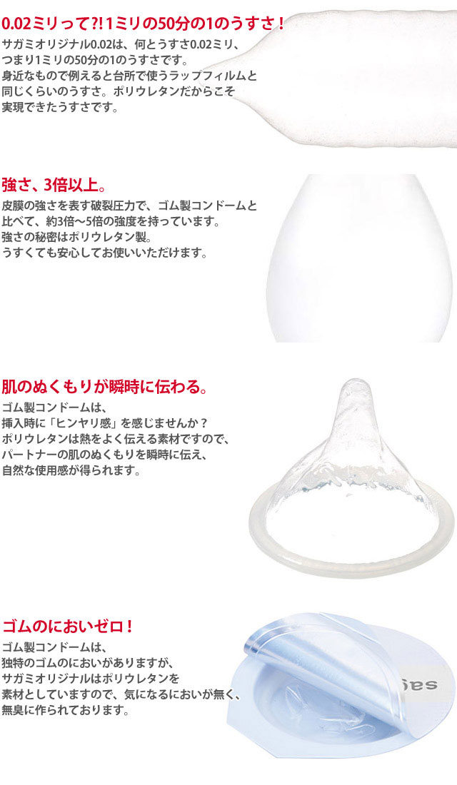 กล่องใหญ่ 20ชิ้น ถุงยางอนามัย Sagami Original 0.02 mm Box Set กล่องสีชมพู จากประเทศญี่ปุ่น コンドーム／サガミオリジナル 20コ入