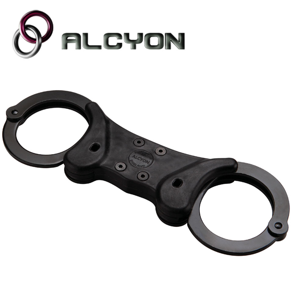กุญแจมือแข็ง ยี่ห้อ Alcyon รุ่น Rigid (Made in Spain) มีซองผ้าขายแยก