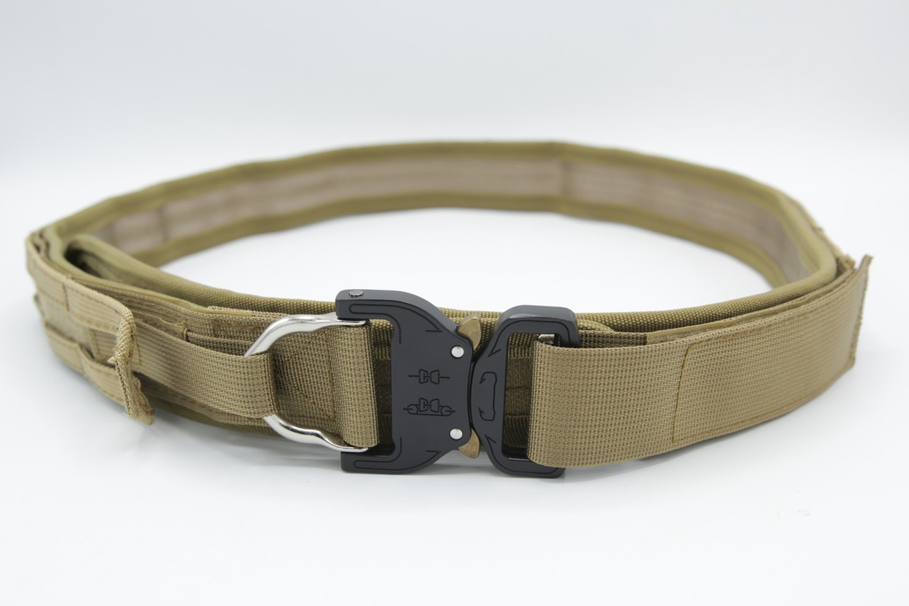 เข็มขัดยุทธวิธี หัว Cobra ทรง IPSC 2 ชั้น