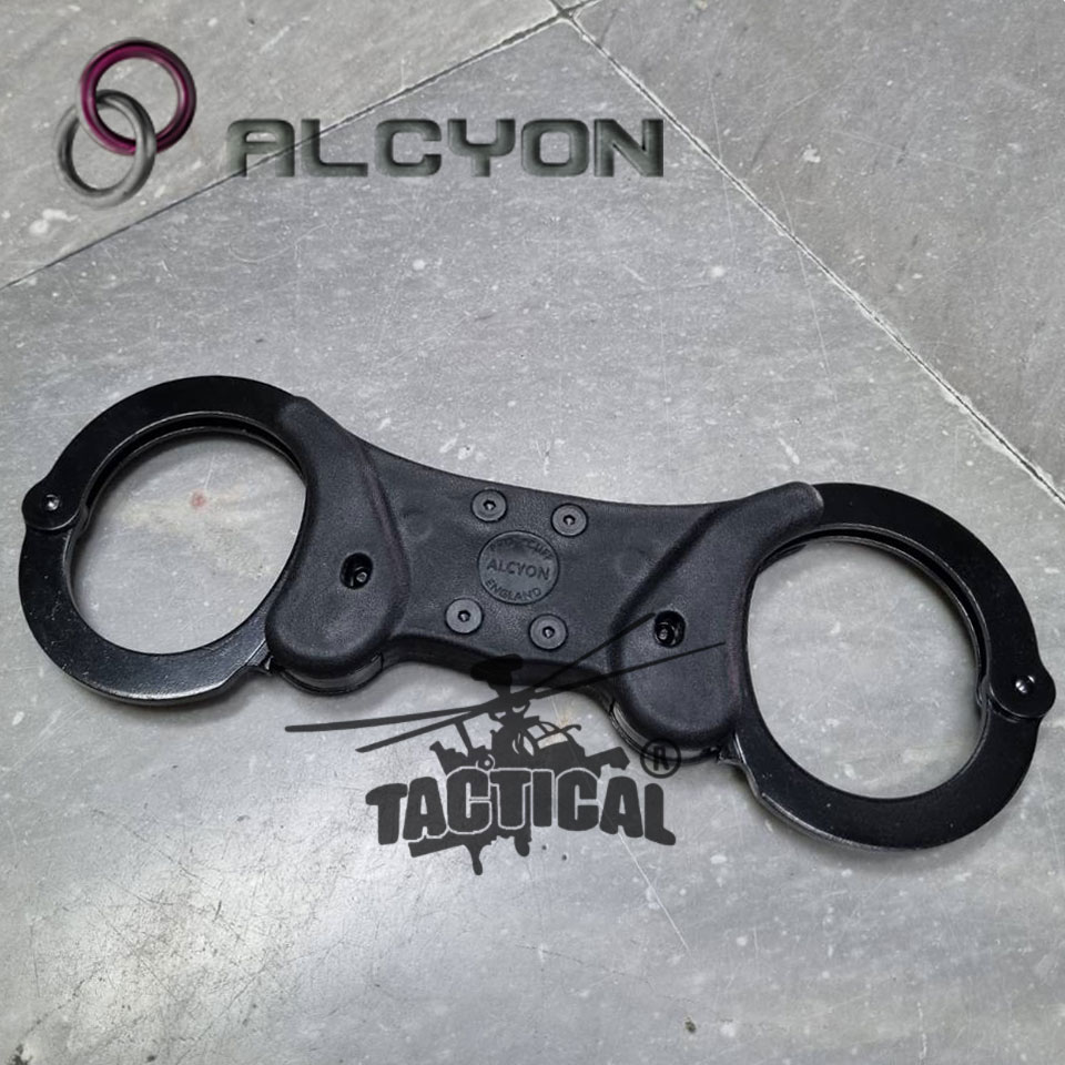 กุญแจมือแข็ง ยี่ห้อ Alcyon รุ่น Rigid (Made in Spain) มีซองผ้าขายแยก