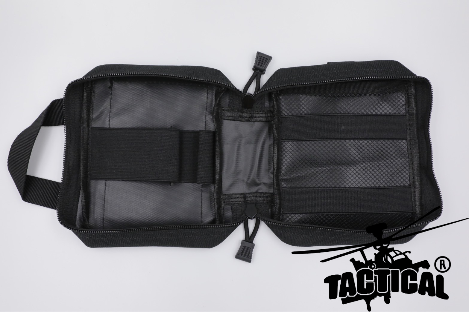 กระเป๋าพยาบาลสนาม B03 (แบบกระตุกไว) ทรงแนวนอน