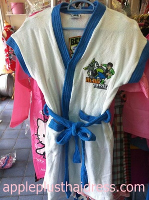 เสื้อคลุม1 เสื้อคลุมสำหรับเด็ก ลายเบนเท็น