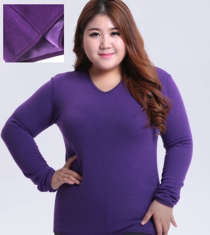 CS00091 พรีออเดอร์ ไม่พร้อมส่ง เสื้อกันหนาว บุกำมะหยี่ด้านใน อุ่นๆ ใครยังหาฮีตเทคไซส์ใหญ่ไม่ได้ มาจ้า คอวี / คอกลม