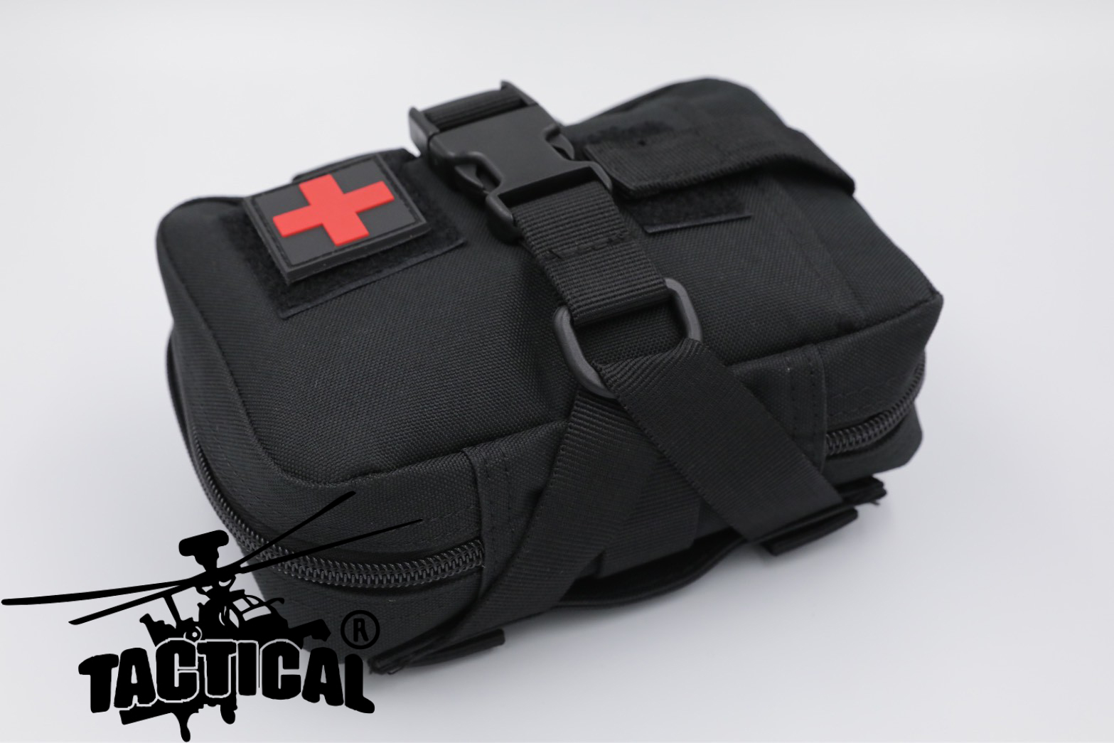 กระเป๋าพยาบาลสนาม B03 (แบบกระตุกไว) ทรงแนวนอน