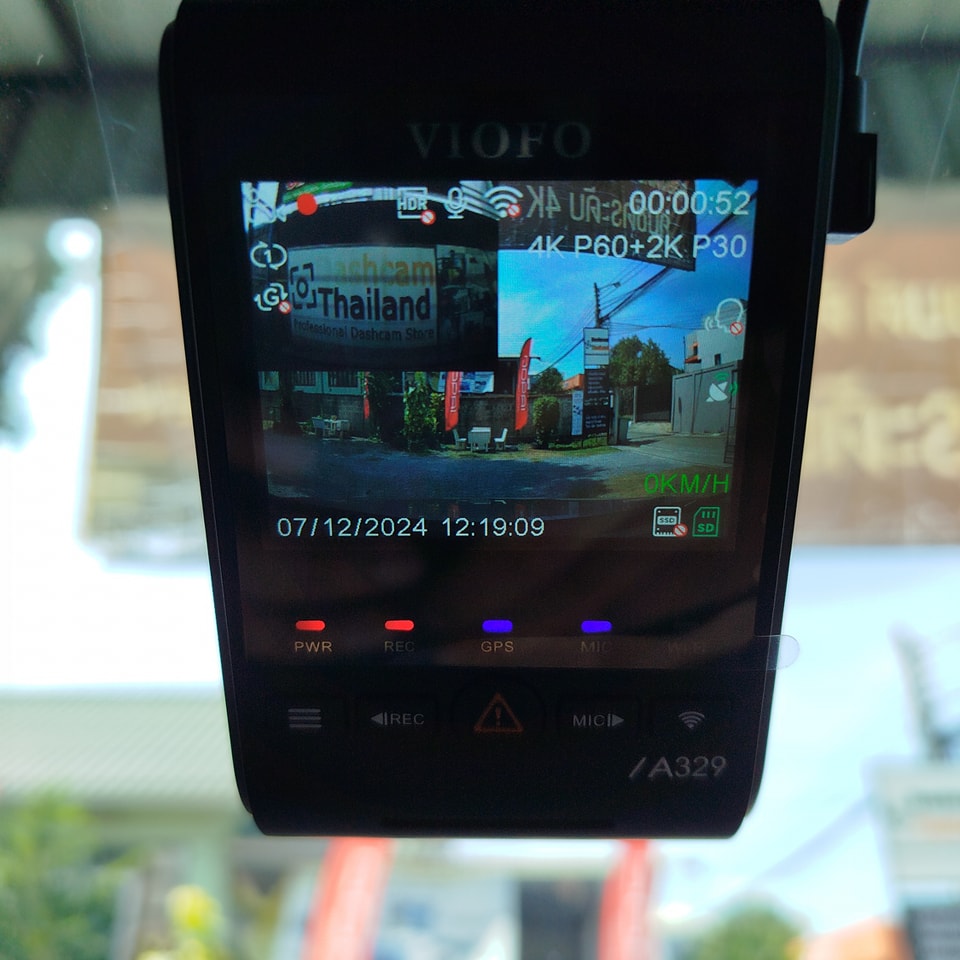 Viofo A329 2CH 4K 60fps