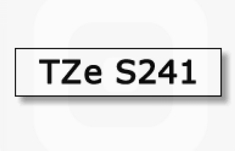 เทปพิมพ์อักษร TZE-S241