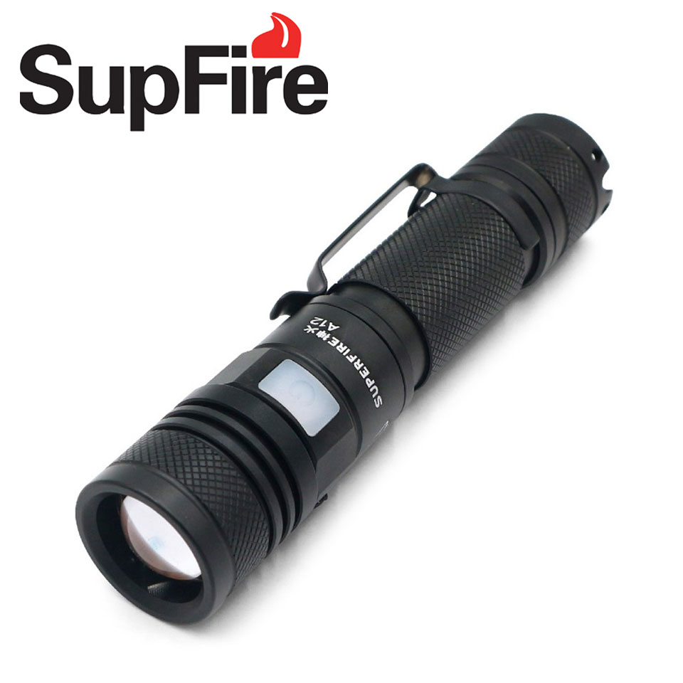 ไฟฉาย SupFire รุ่น A12 (ไฟแรง)