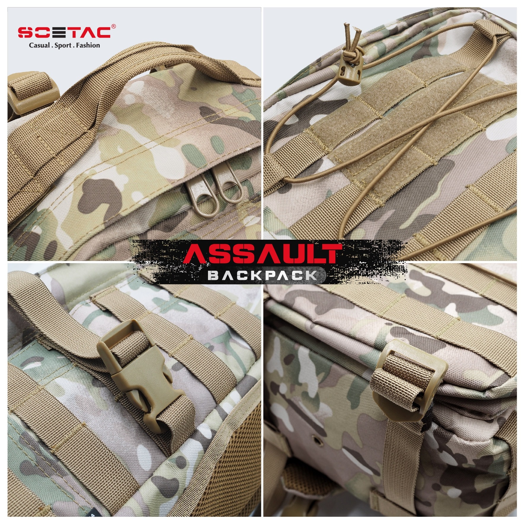 เป้ Assault Backpack (SOETAC)