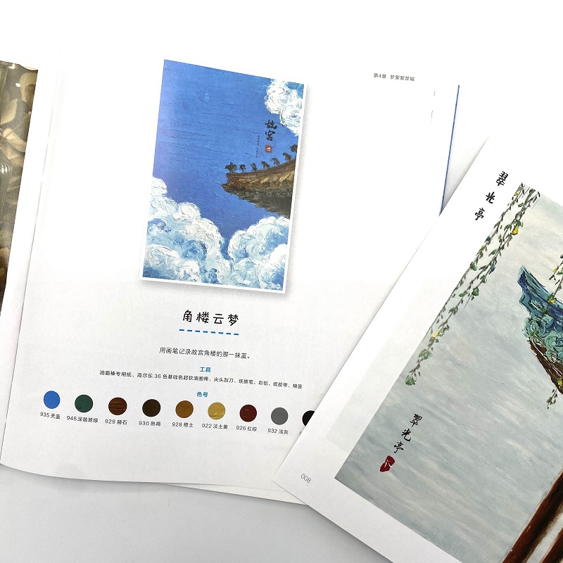 หนังสือสอนเทคนิกการลงสีน้ำมัน