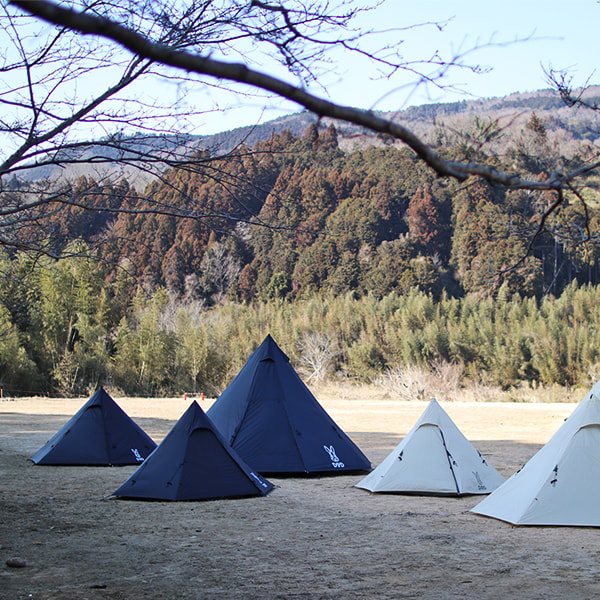 DOD one pole tent T5-47-BK Size M เต็นท์กระโจม ดีโอดี เต็นท์เสาเดียว ขนาดกลาง M สีดำ นอนได้ 5คน จากประเทศญี่ปุ่น