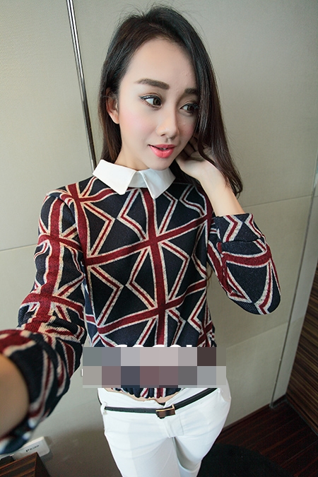 Pre Order - เสื้อกันหนาวแฟชั่นเกาหลี หลายแบบ ลายเสือดาว / ลายสก๊อต / ลายตัวอักษร / ลายธงชาติ