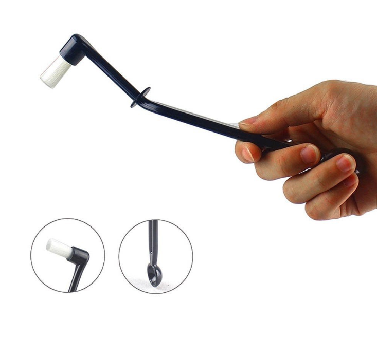 แปรงล้างหัวกรุ๊ป เครื่องชงกาแฟ ด้ามช้อน หัวแปรงถอดไม่ได้ 1610-172-1