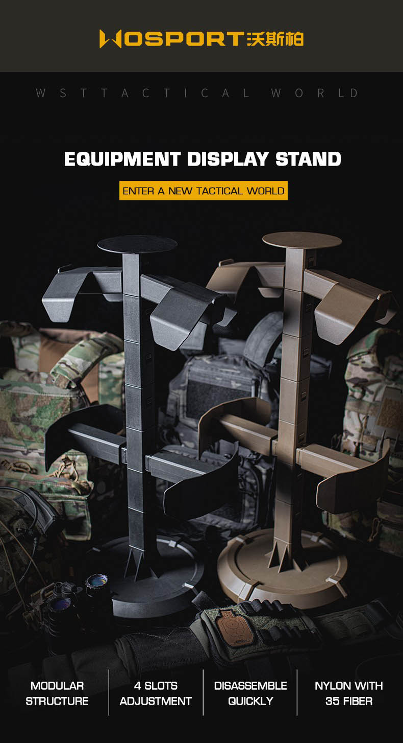 ชุดขาตั้งโชว์ Wosport (หมวก/เสื้อเกราะ/เข็มขัด)