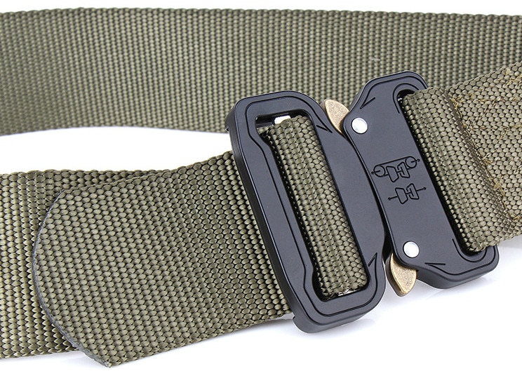 เข็มขัดยุทธวิธี หัว Cobra (ไม่มีห่วง)