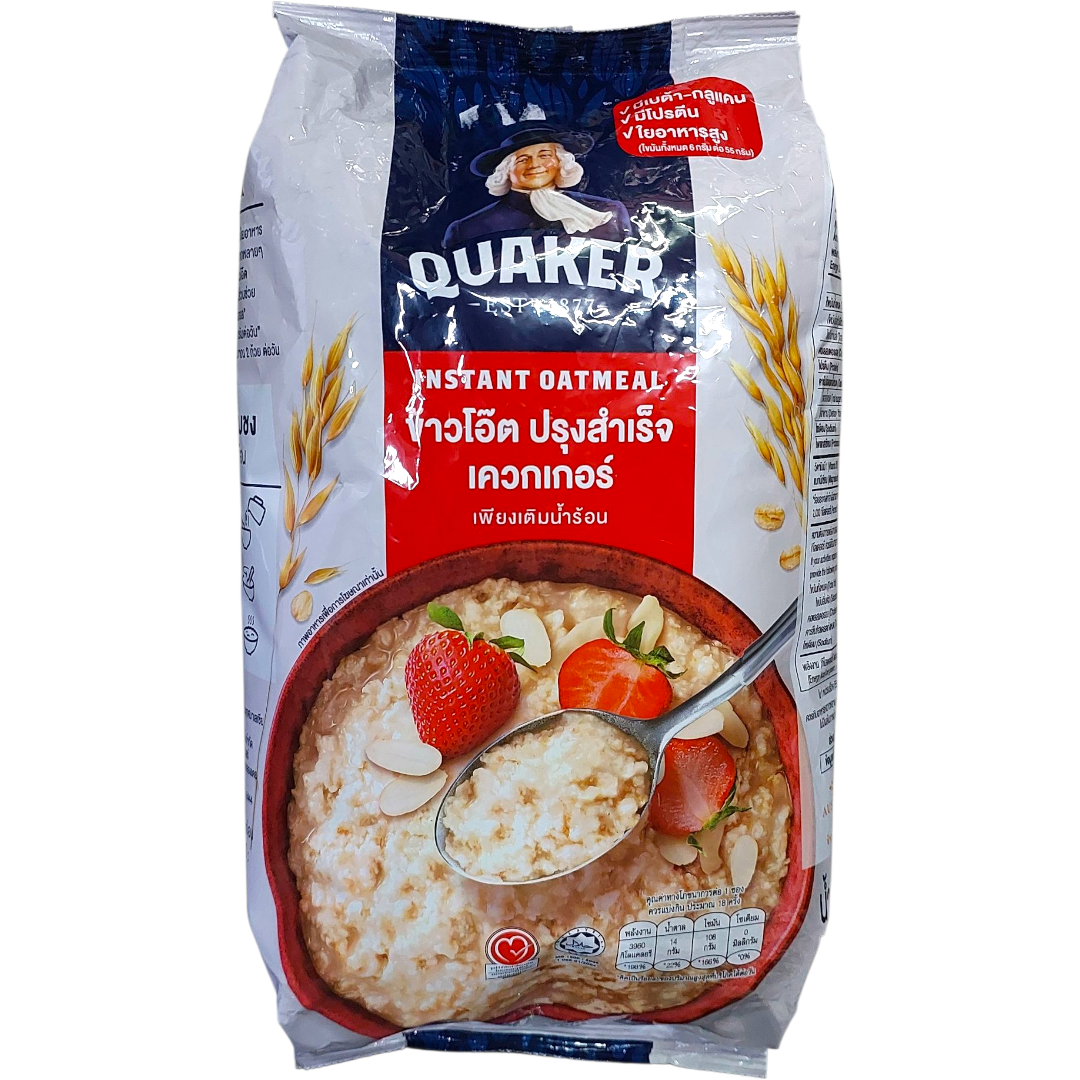 🥣 Quaker ข้าวโอ๊ตปรุงสำเร็จ 1 กก.