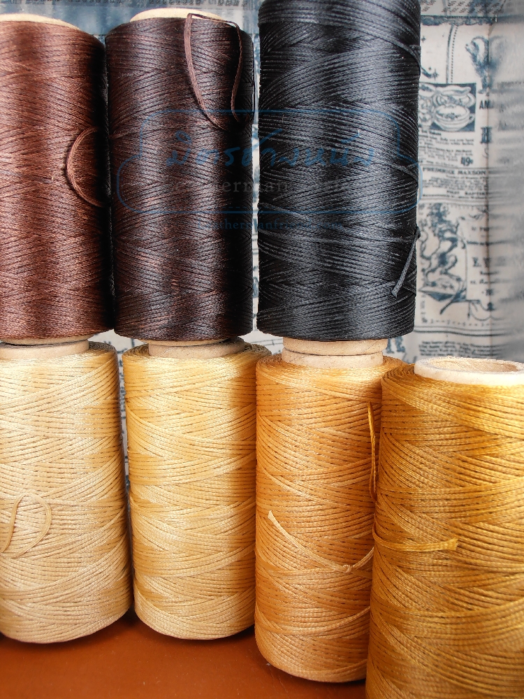 ด้ายเทียนนอก เบอร์ 210D ถักแบน กว้าง 1.1 มิล