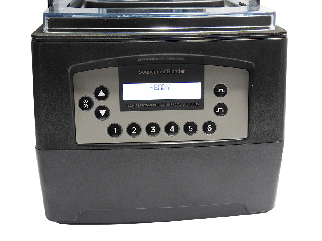 เครื่องปั่นน้ำผลไม้ไอมิกซ์ รุ่นฝาครอบลดเสียง 1800W.+แถมฟรีโถปั่น 1.4L 1 ใบ 1602-130 (รับประกันมอเตอร์ 1 ปี )