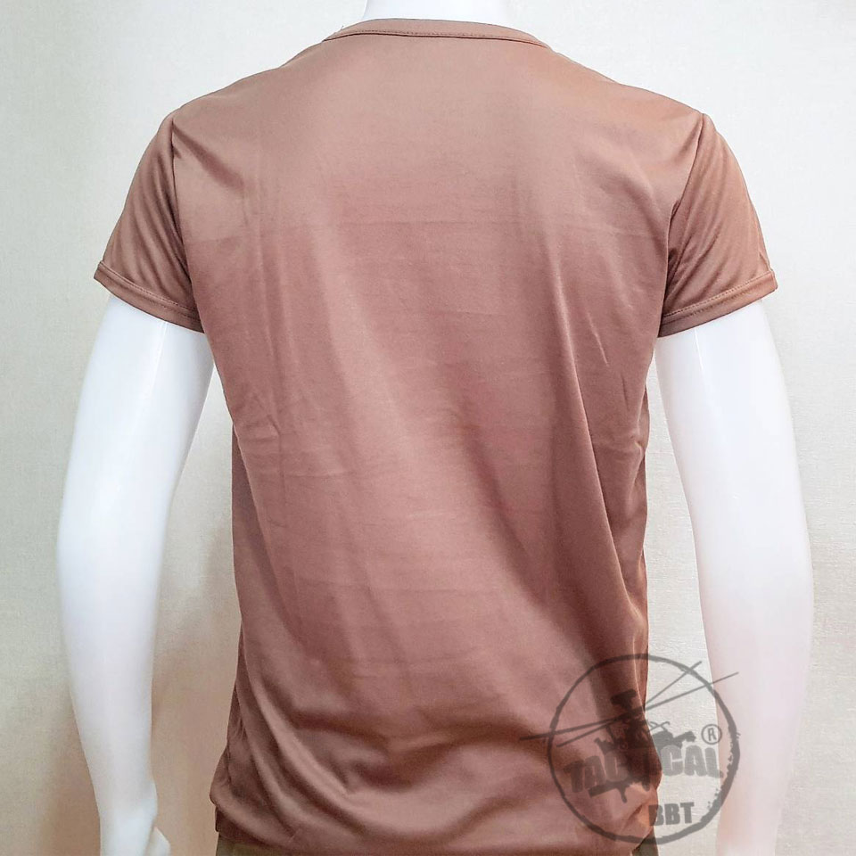 เสื้อยืดแขนสั้น คอกลม ผ้า TC 5 สี (ดำ น้ำตาล เขียว กรมท่า ขาว)