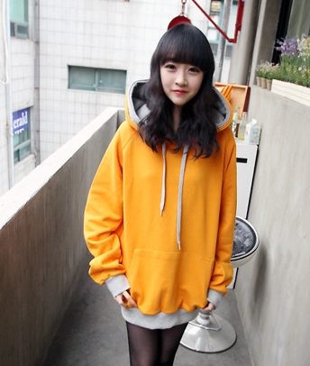 Pre Order - เสื้อกันหนาวแฟชั่น ดีไซด์สดใส : สีส้ม / สีเขียว / สีน้ำเงิน / สีเทา