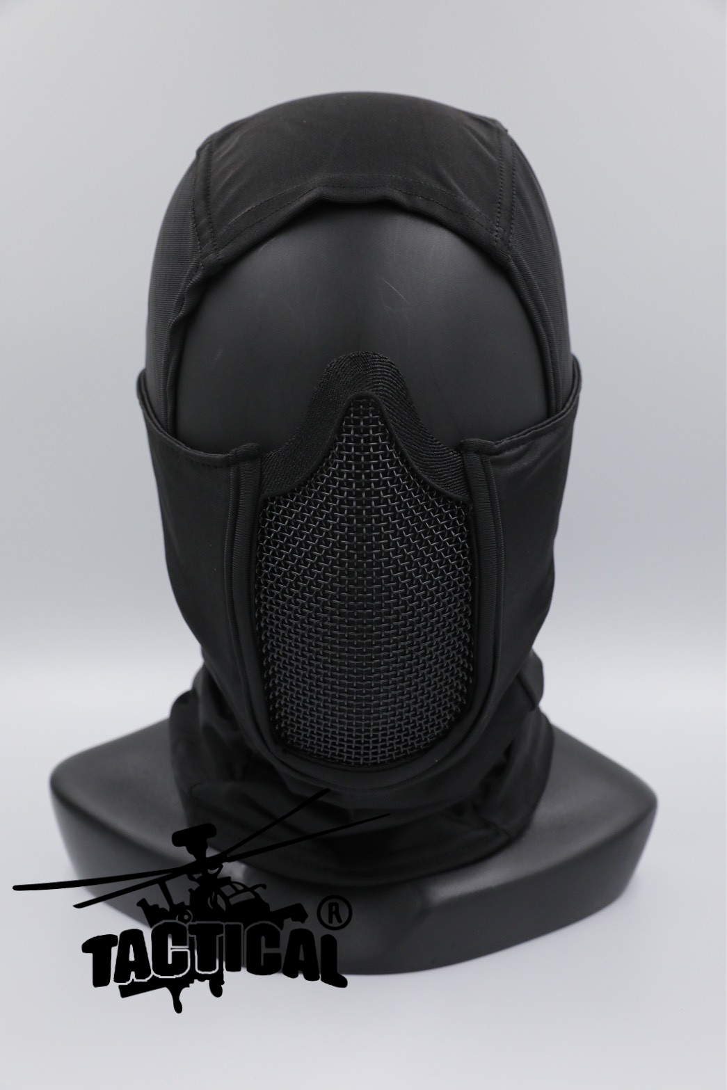 โม่ง + ตระแกรงเหล็กกันปาก (Tactical Headgear)