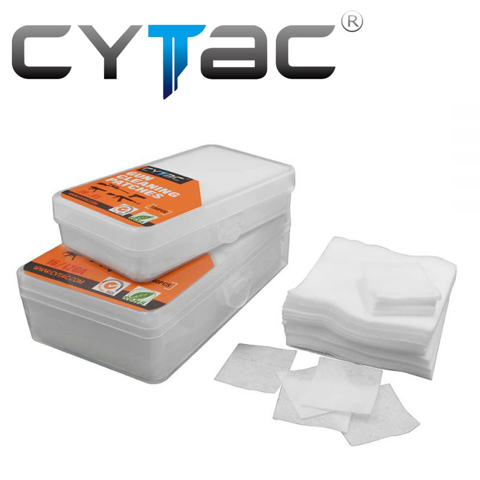 ผ้า Cotton ล้างทำความสะอาดปืน ยี่ห้อ Cytac