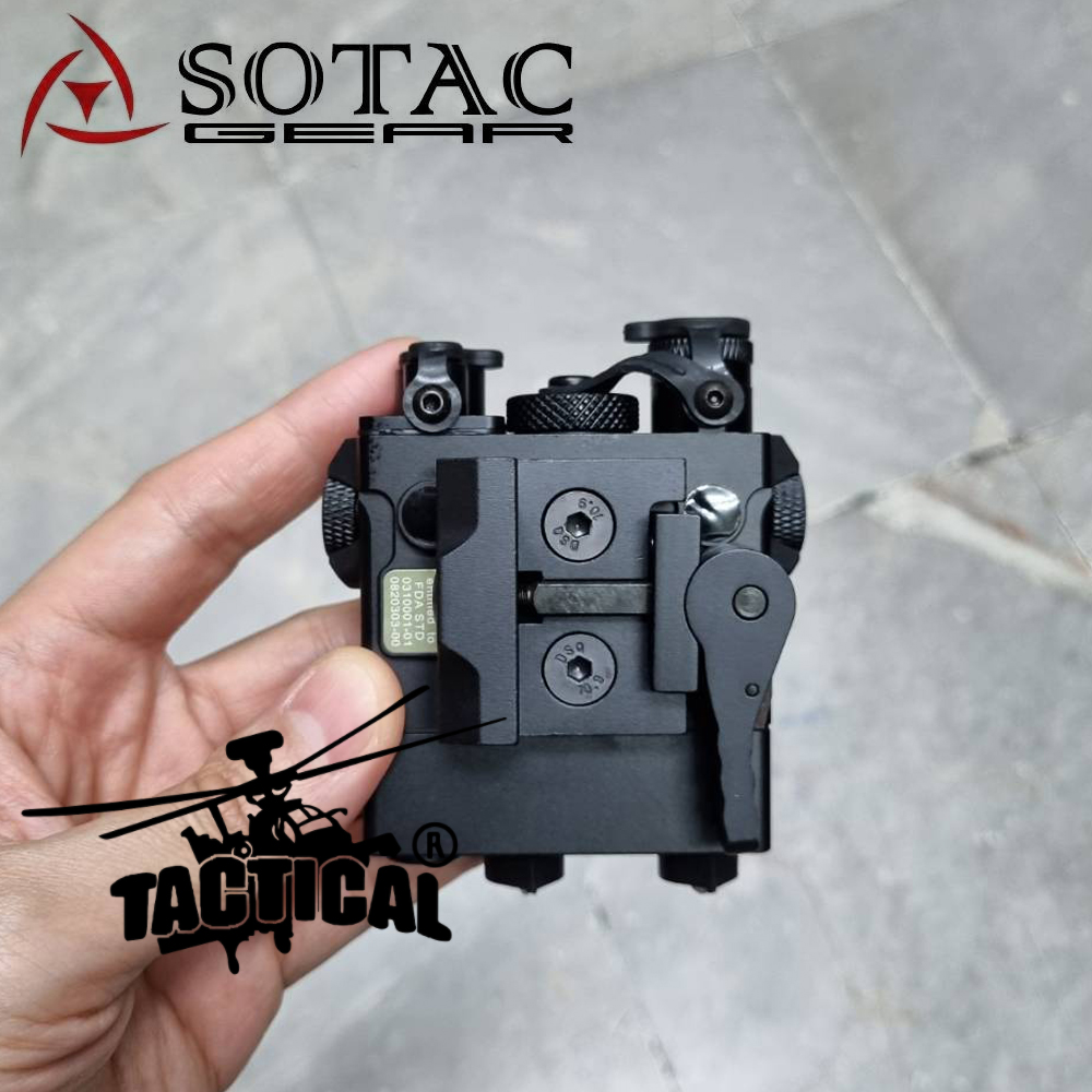 ไฟฉาย + Laser แดง IR DBAL-A2 บอดี้อลูมิเนียม ยี่ห้อ Sotac