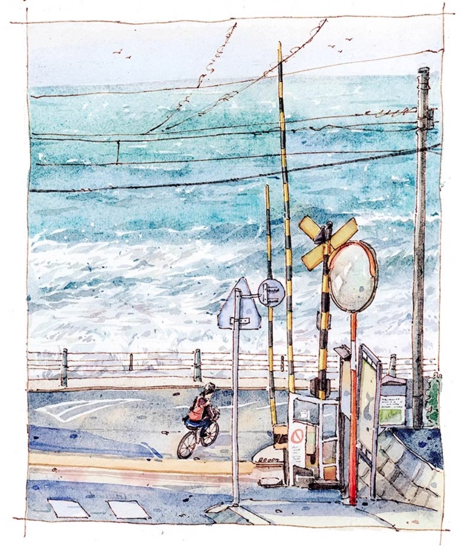 หนังสือสอนวาดภาพสีน้ำ "Takatori Watercolor Collection"