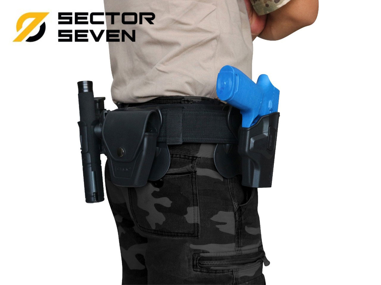 เข็มขัด 191 บุนวม Sector Seven หัว Safety-Lock