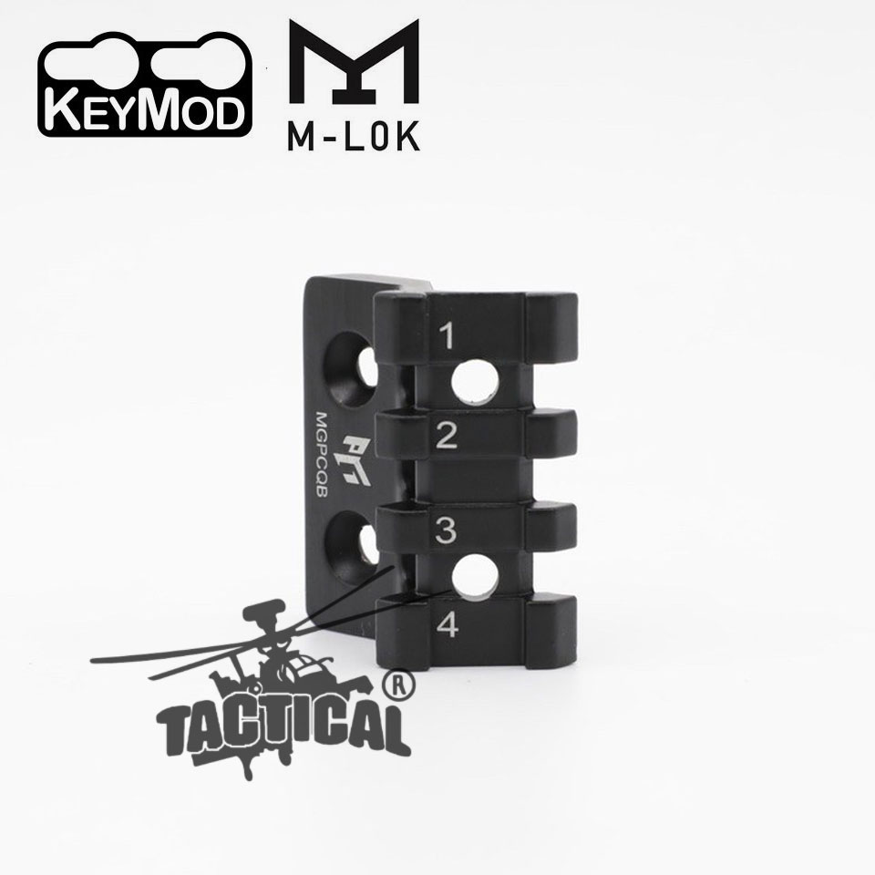 รางเฉียง ระบบ M-Lok & KeyMod ยี่ห้อ MGPCQB