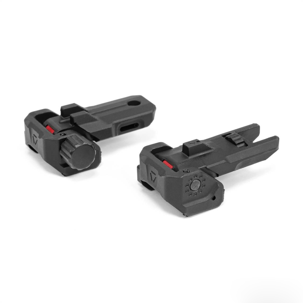 ศูนย์หน้า-หลัง พับได้ ทรง Strike Polymer Backup Sights
