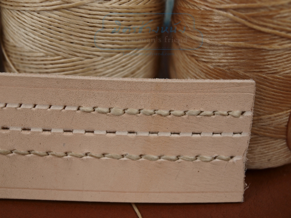 ด้ายเทียนนอก แบบเส้นเกลียวกลม ขนาด 0.8 มิล แบบญี่ปุ่น