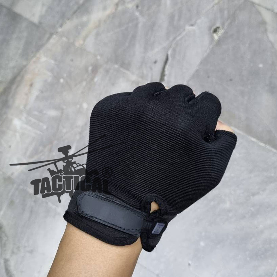 ถุงมือ ผ้า ครึ่งนิ้ว