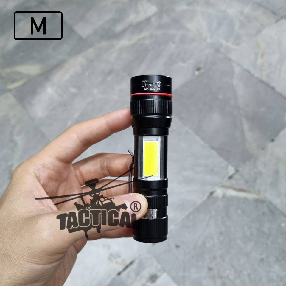 ไฟฉาย LED ชาร์จ USB (สว่าง)