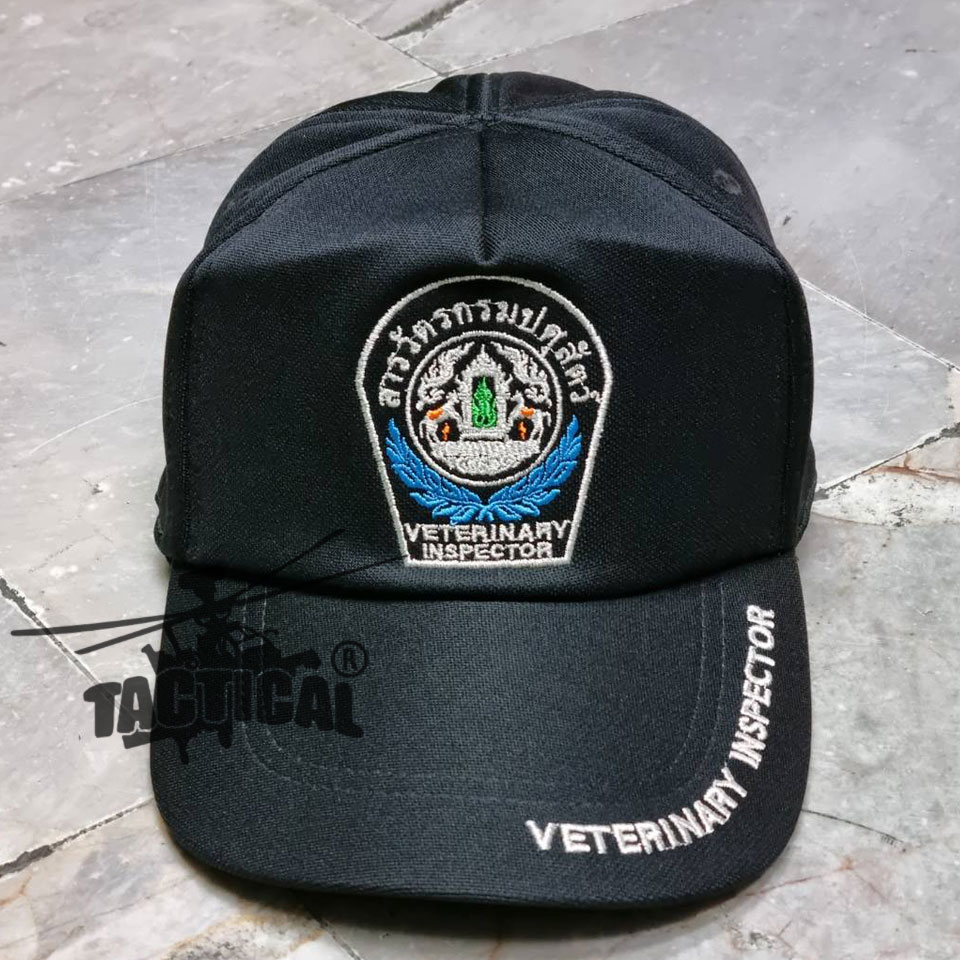หมวกแก๊ป สารวัตรกรมปศุสัตว์ ซิปหลัง