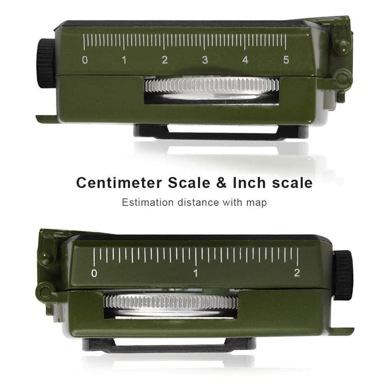 เข็มทิศ ทหาร (Lensatic Compass)