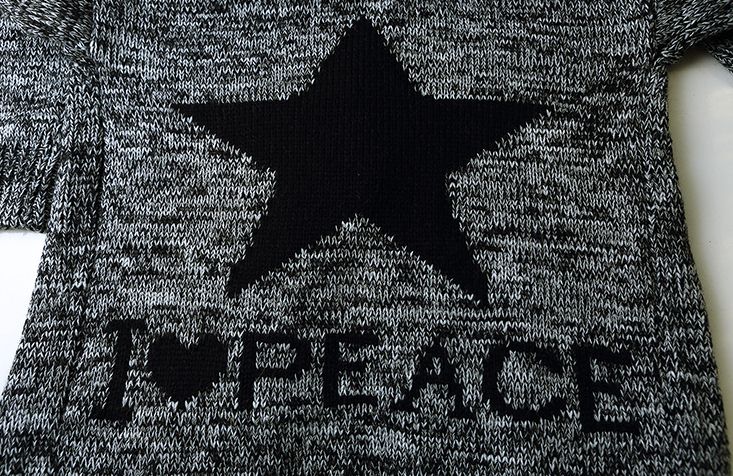 PreOrderเสื้อผ้าคนอ้วน - เสื้อโค้ทกันหนาวไซส์ใหญ่ ไหมพรมตัวยาวหนา ถักลาย สีเทา