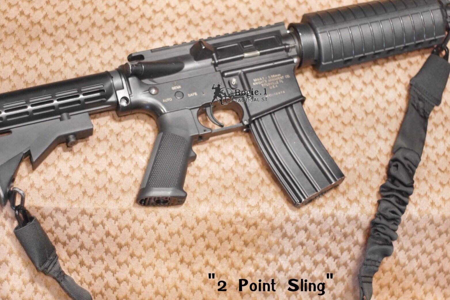 สายสะพายปืน ฟองน้ำรองบ่า Cordura มี 1 จุด กับ 2 จุด