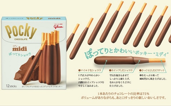 Glico Pocky midi กูลิโกะป๊อกกี้รุ่น midi