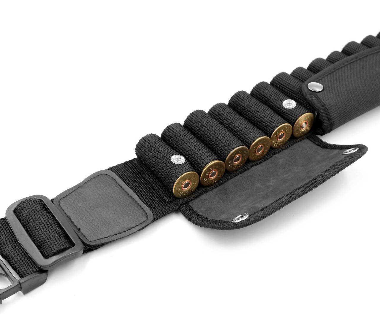 เข็มขัดลูกซอง มีฝาปิด