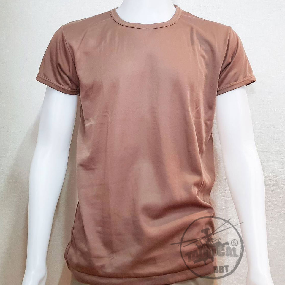 เสื้อยืดแขนสั้น คอกลม ผ้า TC 5 สี (ดำ น้ำตาล เขียว กรมท่า ขาว)