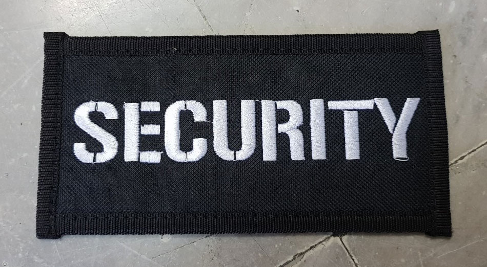 ป้ายปัก L ขนาด 16.5x8 CM. ตีนตุ๊กแก