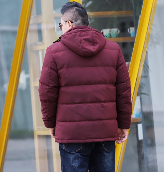 M2324-0021 เสื้อกันหนาวผู้ชายไซส์ใหญ่ ขนเป็ดนะคะ