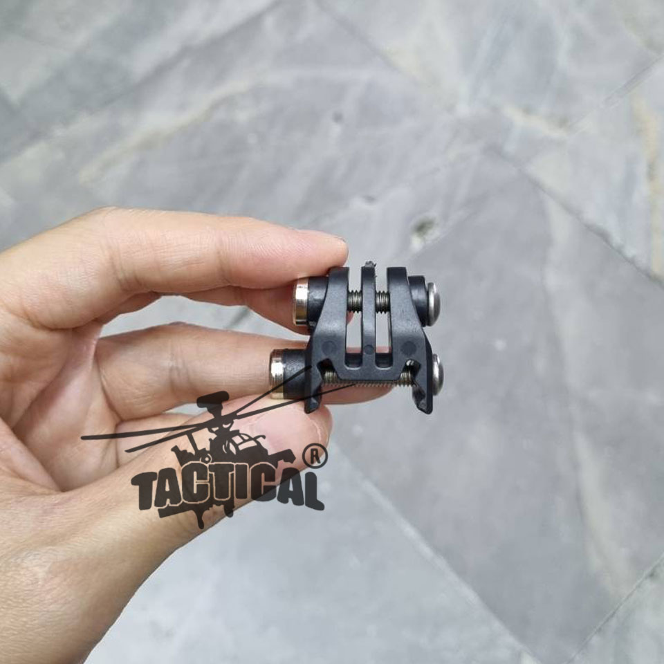 ขาจับกล้อง GoPro แบบติดราง Picatinny 20 มม.