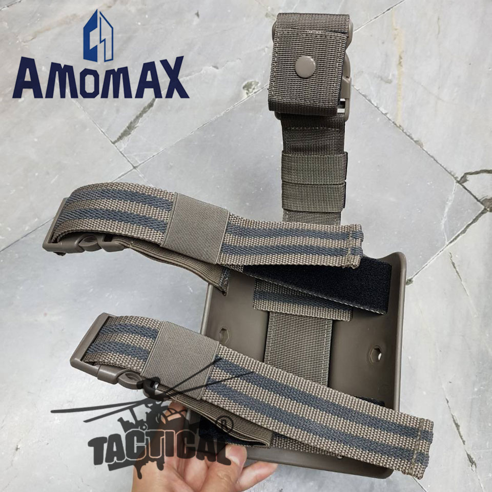 (ของแท้) เพลทติดกับซองปืน Amomax รัดขา