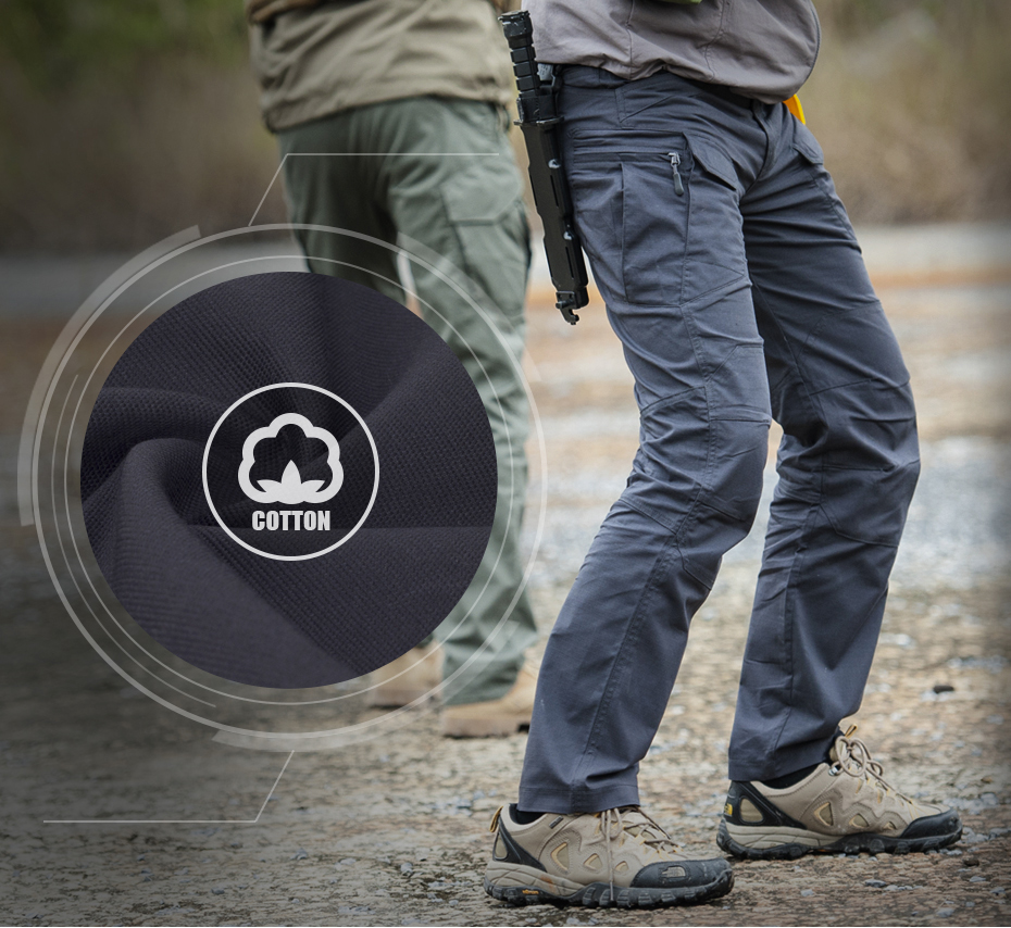 กางเกง Sector Seven IX7 เทา ผ้าหนา ยืด กันน้ำ (ของแท้)