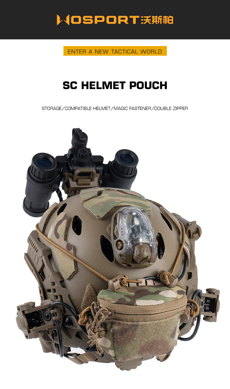 กระเป๋าติดหมวก Wosport