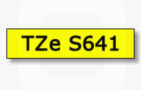 เทปพิมพ์อักษร TZE-S641